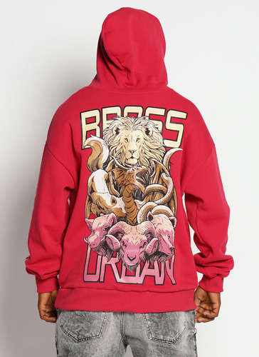 Canguro Oversize Bross Urban Mga Est Animal