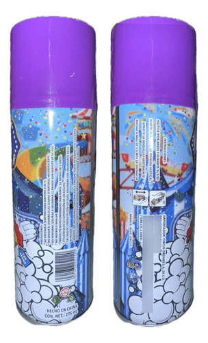 Espuma En Aerosol Blue Circus 285ml X 24 Piezas