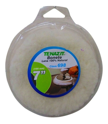 Imagen 2 de 5 de Bonete De Lana De 7' Tenazit 698