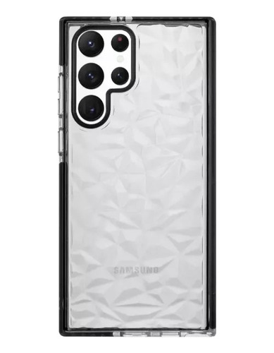 Funda Samsung S23 Evo Gem Diamante Reforzado Bumper Black