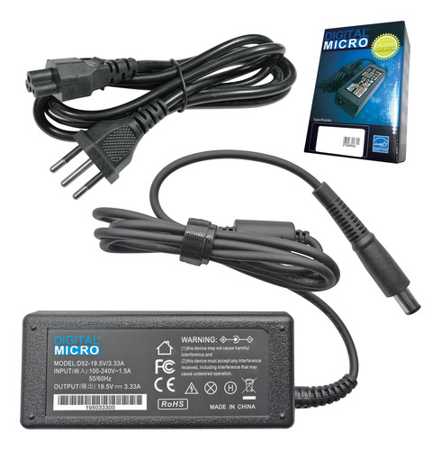 Adaptador Corriente Compatible All-in-one Hp 20-c205la Nuevo