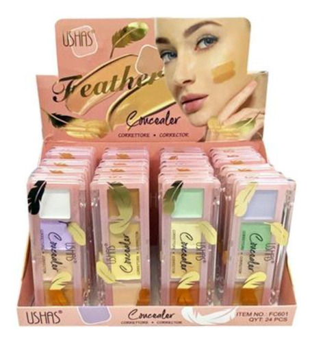 Paleta De Correctores En Crema X 4 Tonos Ushas