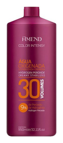 Pó Decolorante Amend Colágeno Y Proteína De Seda + Ox 950ml Tom 30vl