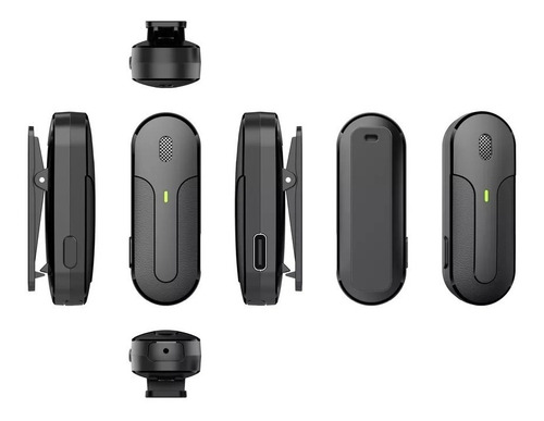 Imagen 3 de 9 de Microfono Inalambrico De Solapa Para iPhone Con Estuche