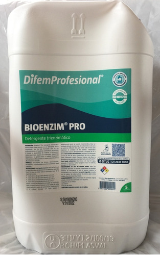 Detergente Enzimatico Desincrustante Bio-enzim - Galon 5 Lt