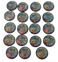 Comprar Lote 19 Tazos Bob Esponja Metal