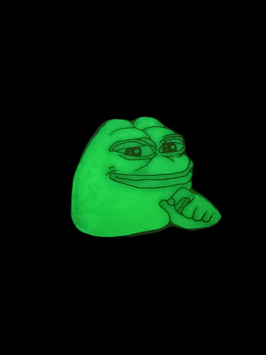 Broche Pin Prendedor Pepe The Frog Pepe La Rana Luminicente 