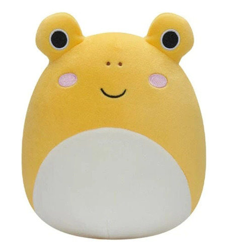 Peluche Squishmallows Leigh Sapo Rana Amarillo 13cm Original