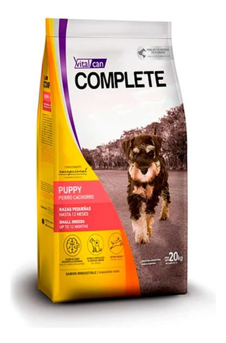 Alimento Complete Cachorro Raza Pequeña 7,5 Kg