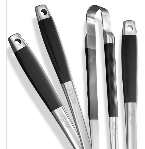 Jgo 4 Utensilios Para Barbacoa De Acero Inoxidable Accesorio