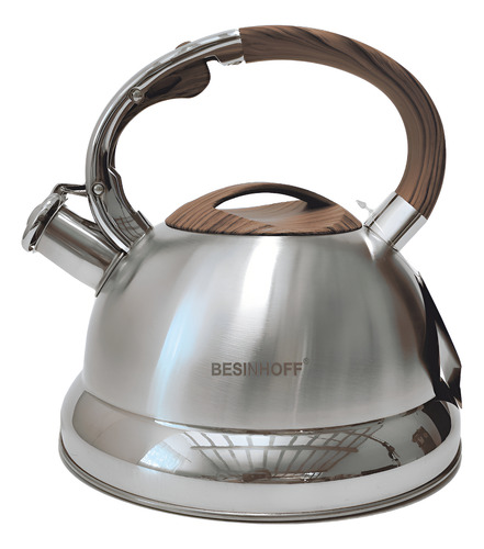 Pava Besinhoff Bazarnet 3l Acero Inoxidable Silbadora