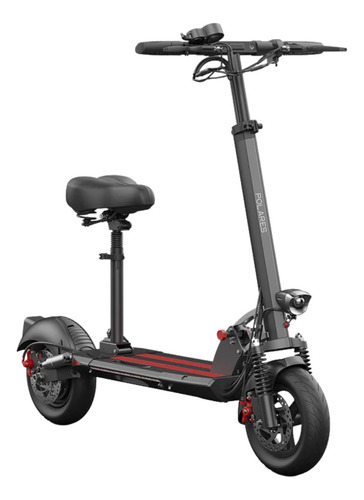 POLARES T10 Pro Patinete Elétrico Com Banco 800 Watts Polares Scooter Até 30km De Autonomia Velocidade Máxima Até 40km/h