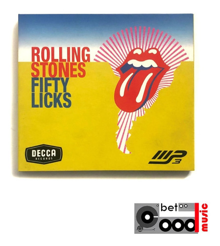 Cd Mp3 The Rolling Stones - Fifty Licks  Como Nuevo