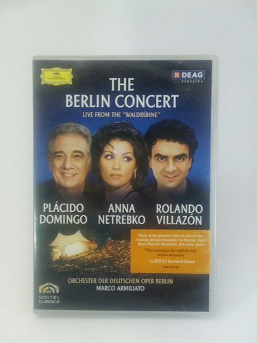 Dvd The Berlin Concert Live From The Waldbuhne Placido