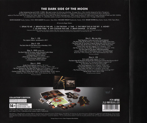Pink Floyd Dark Side Of The Moon  Immersion Box set