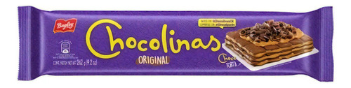 Galletitas Chocolinas Bagley X 262 G