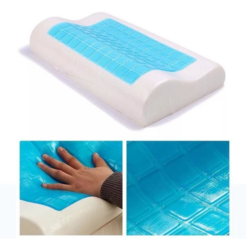 Almohada Gel Cervical - Memory Viscoelastico 