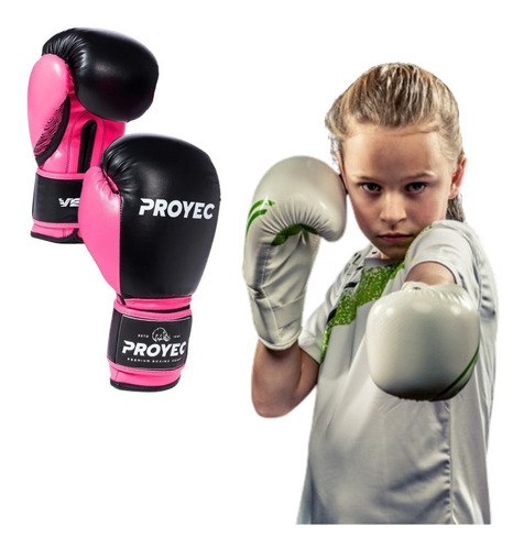 Guantes Boxeo Niñas Junior Para Nena Infantil Importados