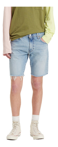 Shorts Hombre 412 Slim Azul Levis