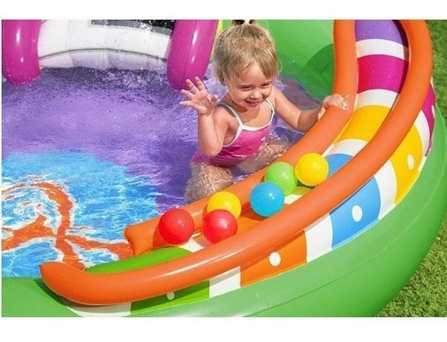 Imagen 6 de 10 de Alberca Inflable Parque Acuatico Music Land Bestway Niños