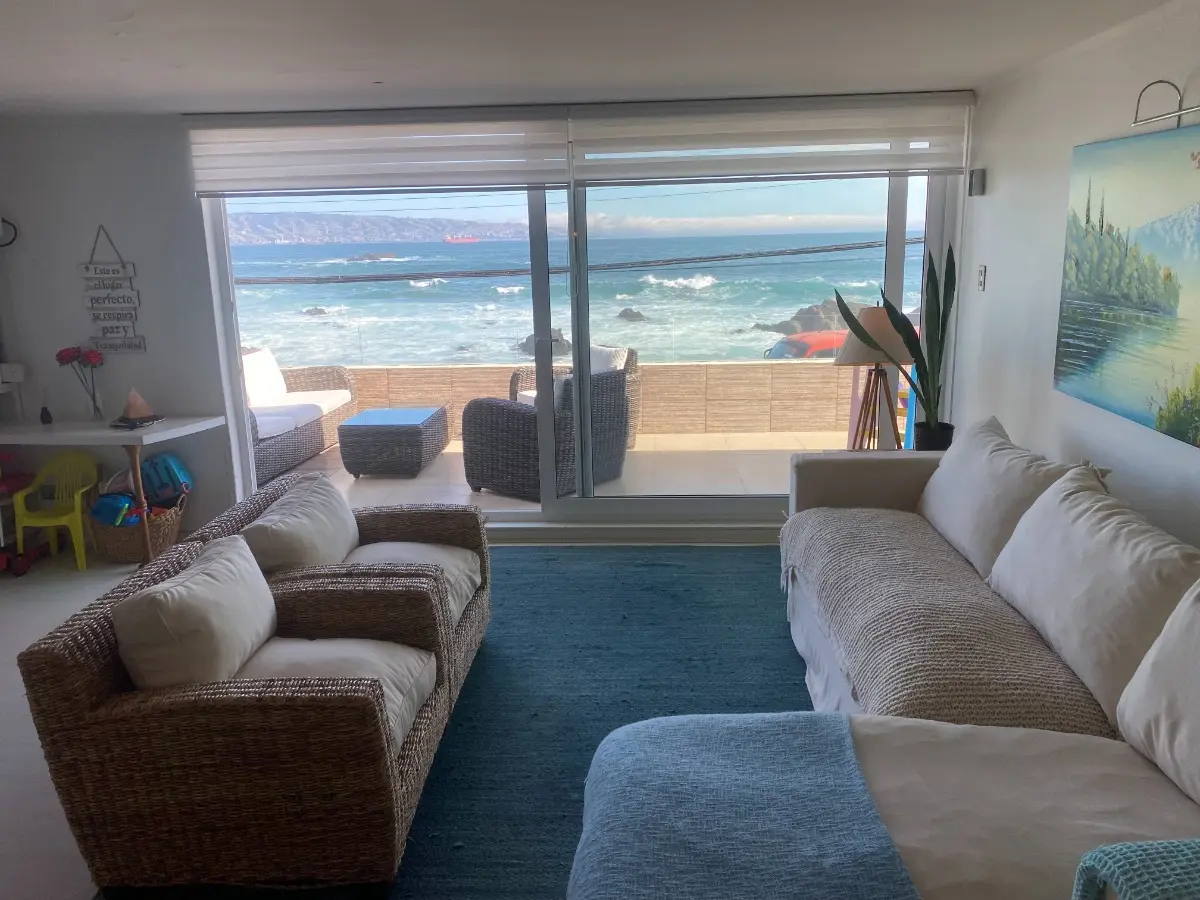 Imagen 5 de 22 de Oelckers Vende, Avda Borgoño, Primera Linea Al Mar