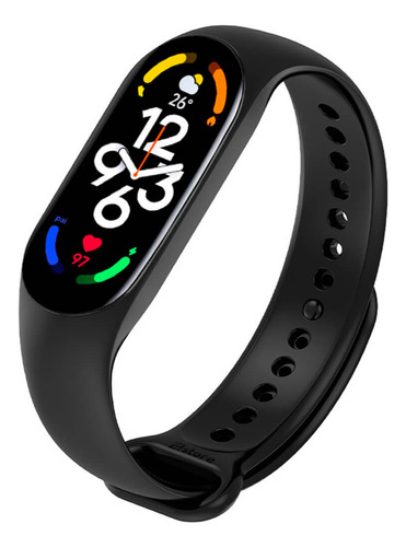 Correa Compatible Con Xiaomi Mi Band 7 Negro