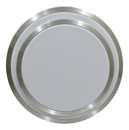 Imagen 4 de 7 de Plafón Led Decorativo Sobreponer Bianco Luz Fría 18w Adir