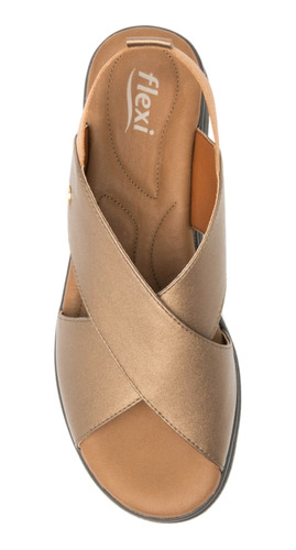 Sandalia Corte Cruzado Flexi Para Mujer Estilo 124201
