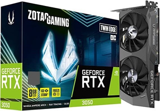 Tarjeta Gráfica Zotac Gaming Geforce Rtx 3050 Twin Edge Oc