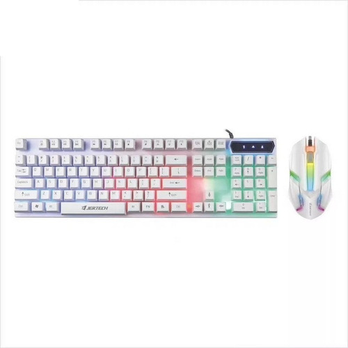 Combo Teclado Y Mouse Gamer Stars Km170 Luces Cable Rgb Color del mouse Negro Color del teclado PREGUNTAR DISPONIBILIDAD COLOR