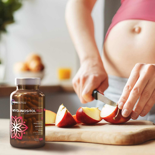 Myo Inositol Plus (120 Cápsulas) Omnibiotics Hecho En E.u. Sabor Sin Sabor
