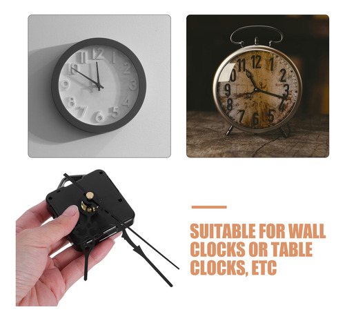 Kit De Movimiento Para Reloj De Pared Mute, Sencillo Y Silen