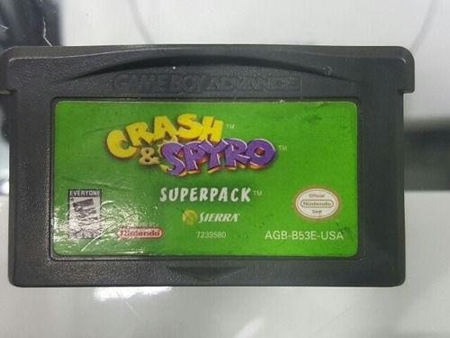 Crash & Spyro Superpack Gba (Usado)