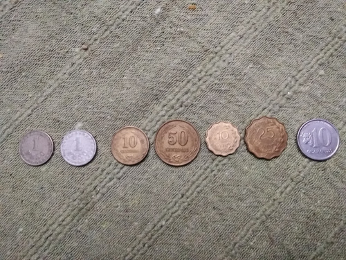 Lote De Monedas Antiguas De Paraguay