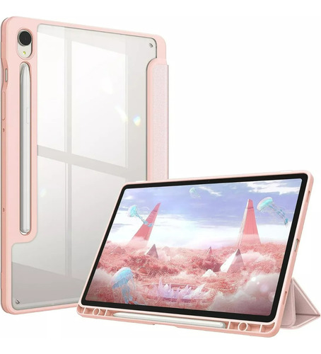 Funda Para Samsung Galaxy Tab S9 11inch Protector Rosa 2023