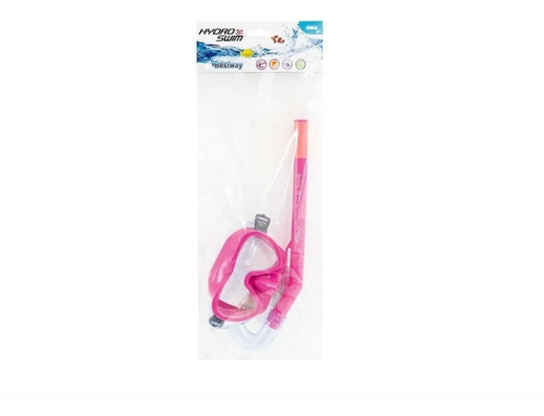 Imagen 4 de 7 de Set De Snorkel Clasico Antiparras Bestway 24036
