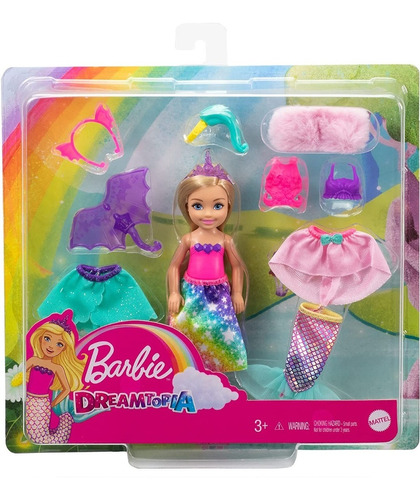 Barbie Dreamtopia Disfraces Y Moda Accesorios Mattel
