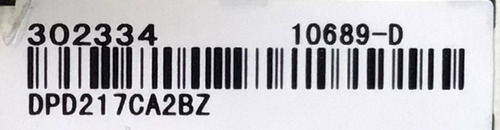Fuente Hisense 302334 / Rsag7.820.10689/roh / Modelo 75a6g (Usado)
