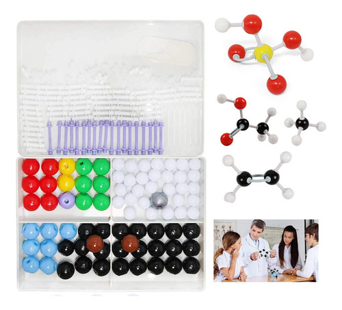 Kit De Modelo Químico Estructura Molecular Atómica 189 Pcs