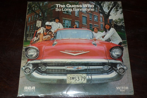 Jch- The Guess Who So Long Bannatyne Rock Lp