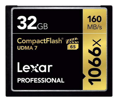 Tarjeta de memoria Lexar LCF32GCRB-1066  Professional 1066x 32GB