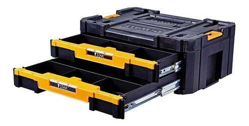 Caixa De Ferramentas Com 2 Gavetas Tstak N4 Dwst17804 Dewalt