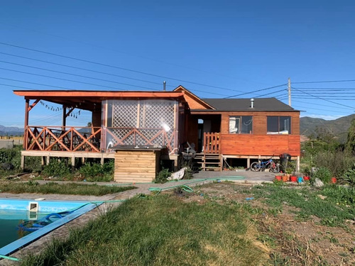 Venta Parcela Con Casa Y Piscina En Quillota