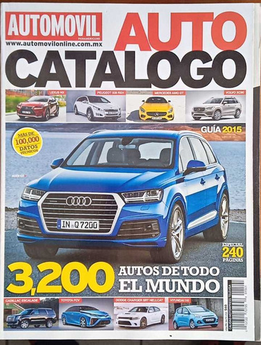 Revista Autocatálogo Guía 2015 Automóvil Panamericano