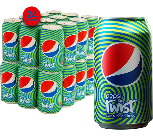 Pepsi Twist 350ml - Sabor Refrescante E Cítrico
