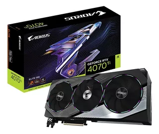 Tarjeta De Video Gigabyte Aorus Rtx4070ti Gv-n407taoruse12gd