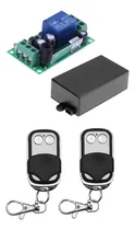 Comprar Receptor Inalambrico 1 Canal 433mhz 2 Controles Remoto Metal
