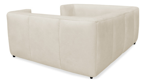 Cama para perro Caminha Pet Lili, lavable, colores de gamuza, color beige