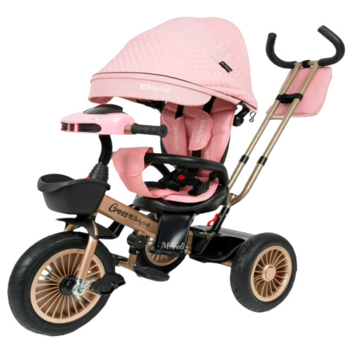 Triciclo Para Bebe Asiento Giratorio Usb Bluetoth Baby Grace