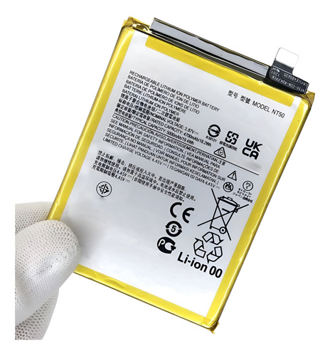 Batería Pila Compatible Con Motorola Edge 20 Lite Nt50